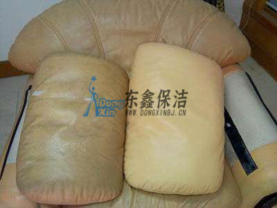 合肥清洗沙发前后对比